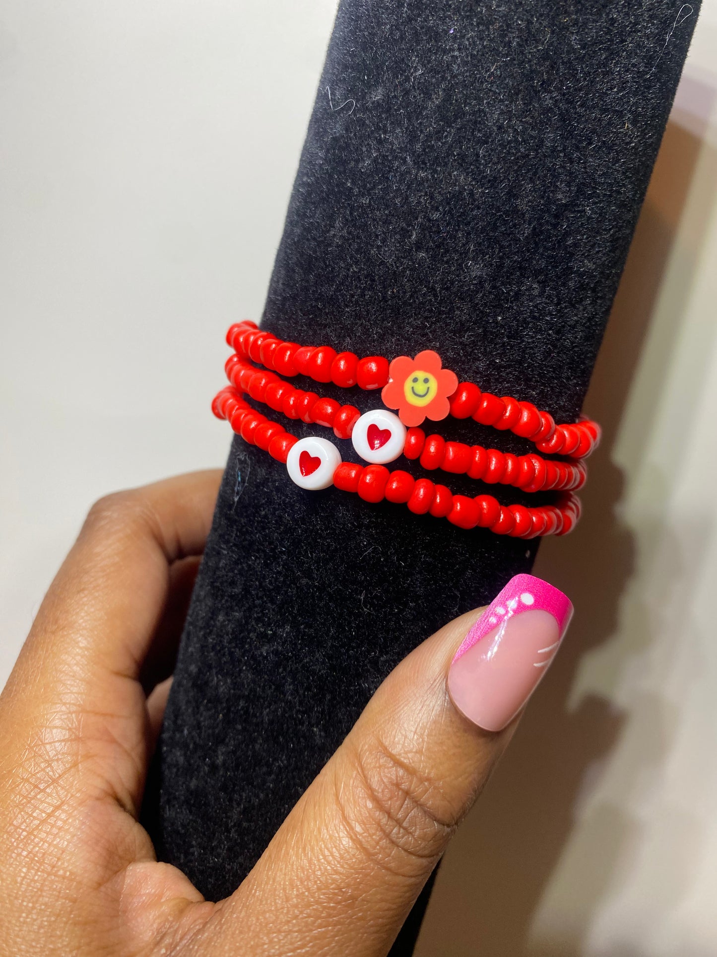 Red Seed Bead