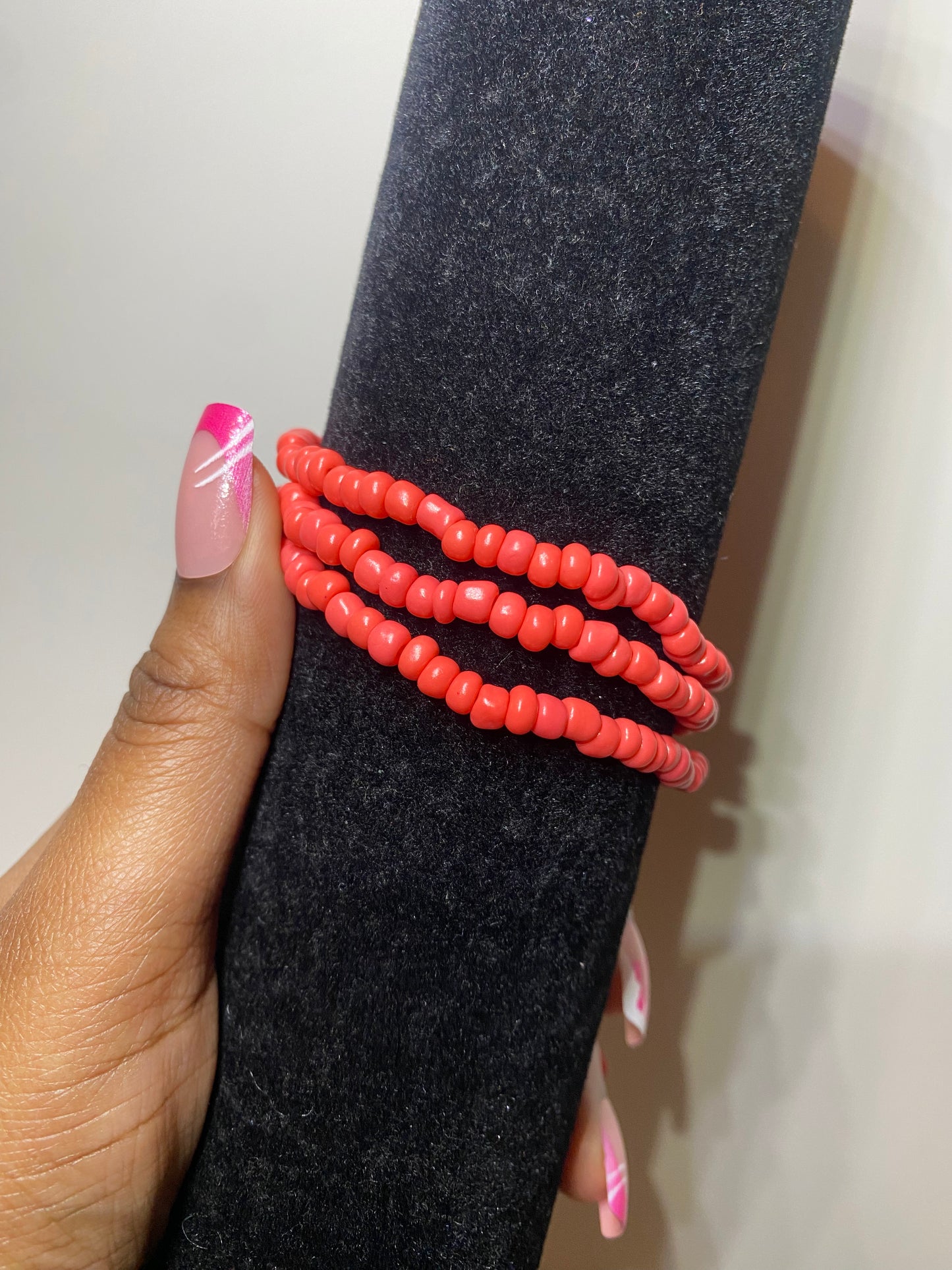 Coral Seed Bead