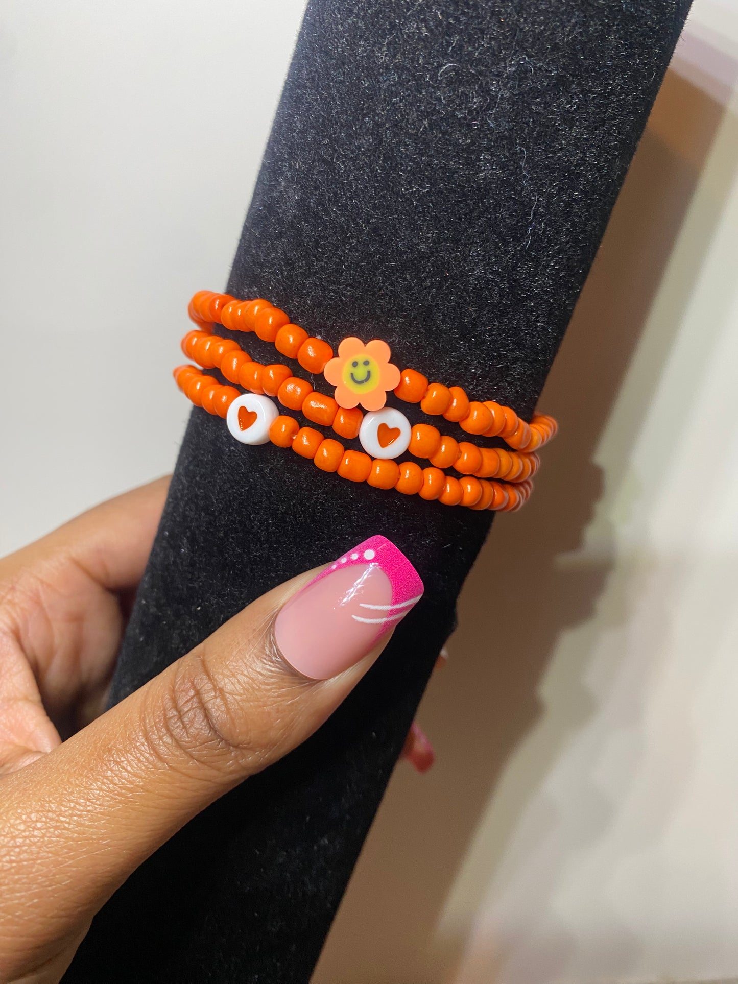 Orange Seed Bead