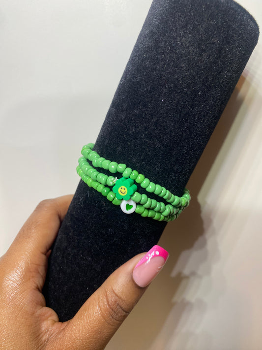 Green Seed Bead