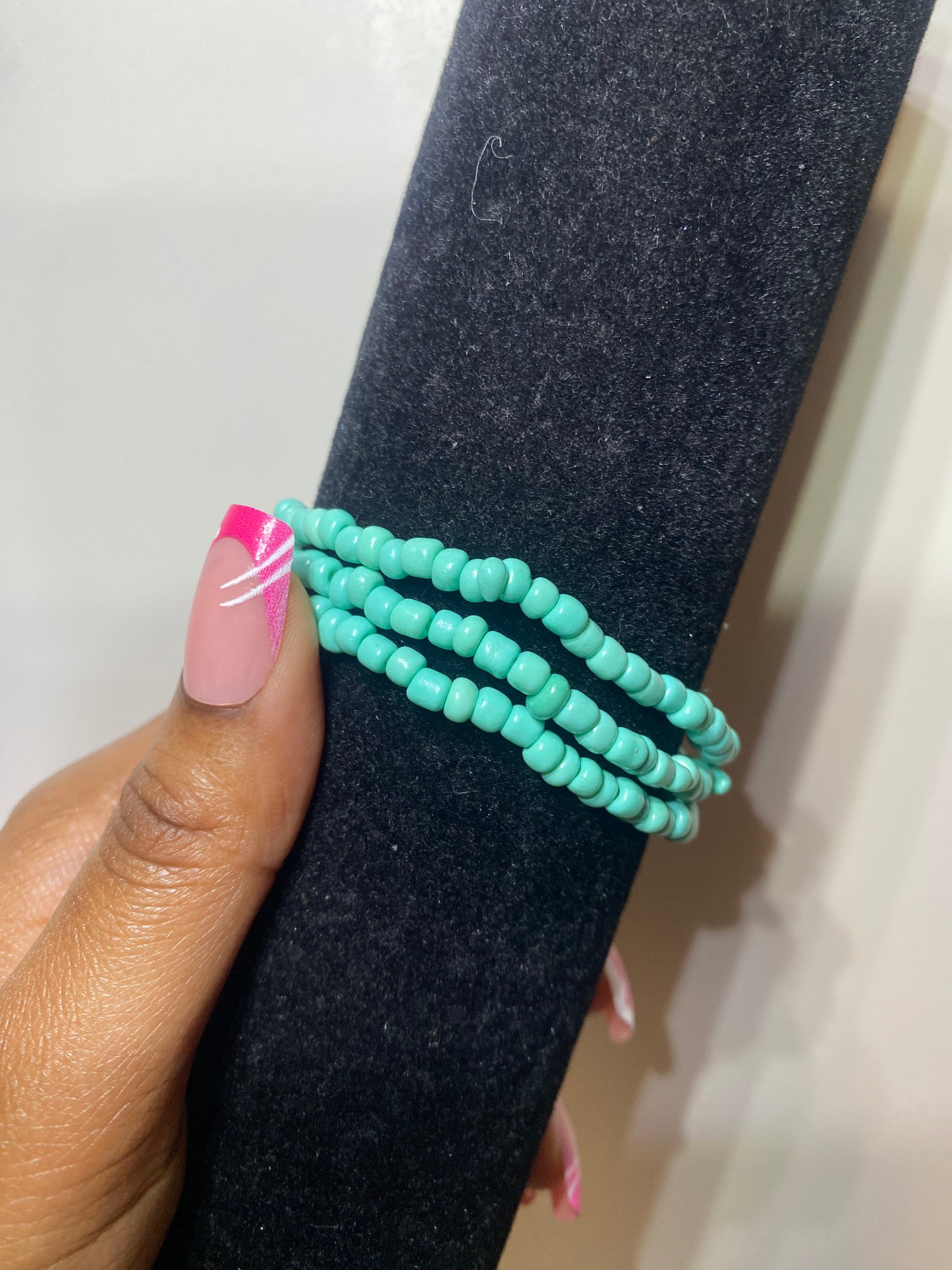 Cyan Seed Bead