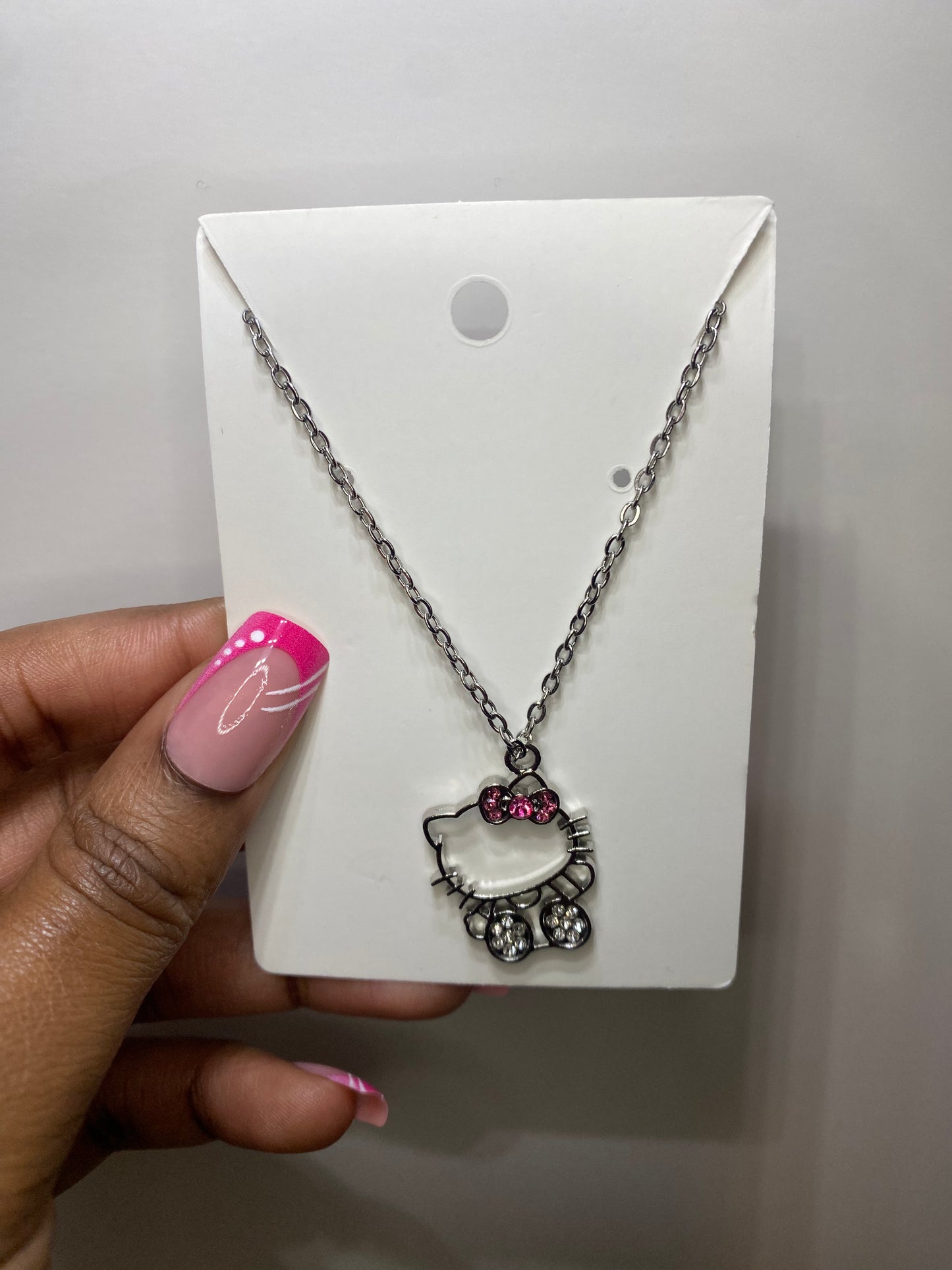 Kitty Necklace- Stainless Steel